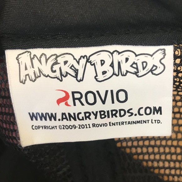 Angry Birds Red with Sunglasses Mesh Baseball Hat - Picture 8 of 9